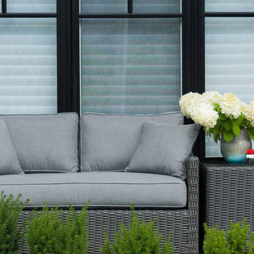 Bretton Slim love seat - Brad's house