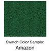 Hand Painted "Arrow" Doormat, Amazon Dark Green