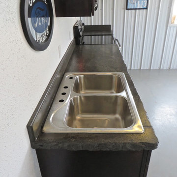 Concrete Countertop Shop break room
