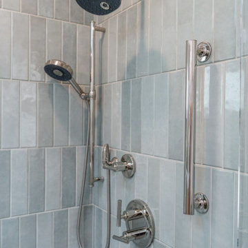 2025 - Transitional Hall Bath and Master Bath