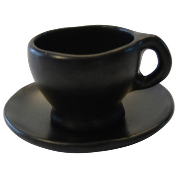 Ancient Cookware, Chamba Clay Espresso Cup, 3 Ounces