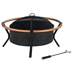 Transitional Fire Pits by Crosley Furniture