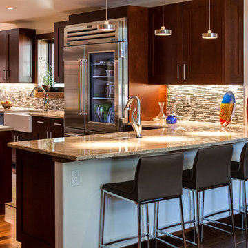 Cherry Creek Kitchen Renovation Cherry Cabinets