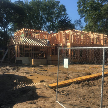 Construction Chronology of a new Luxury Residence in Flower Hill, NY