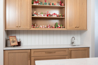 Inspiration for a transitional kitchen remodel in Other