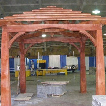 Timber Framed Structures, Arbors, Trellises, Pergolas, Trelisses in NYC, NJ, CT