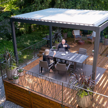 Terra Louvered Pergola adds comfort to your outdoor space
