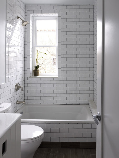 Bathroom White Subway Tile | Houzz