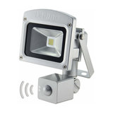 LED outdr wall spotlight Eliot w. microwave sensor