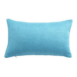 BASKET WEAVE PILLOW - KIDNEY - Decorative Pillows