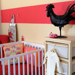 Quiet Nursery Paint Color - Bee and Bloom - Nursery Decor