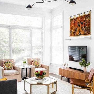 Transitional Family Room