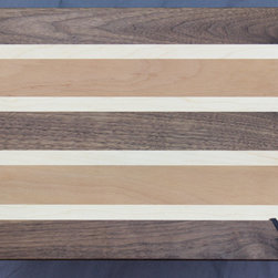 Walnut, Maple, and Beech Cutting Board - Kitchen Products