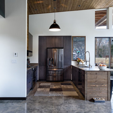 A Modern-Rustic Family Home Designed to Survive Wildfires