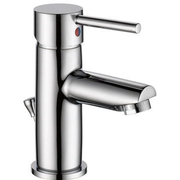 Delta 559LF-MPU-PP Modern 1.2 GPM 1 Hole Bathroom Faucet - Chrome