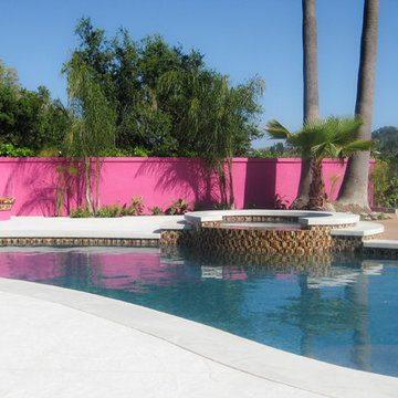 Contemporary Landscaping | Freeform Pool