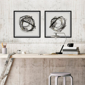 Bumble Bee Flight Diptych