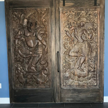 Vintage Wall Decor Door Panel