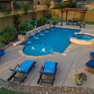 Pool & Spa Combo | Cypress, TX