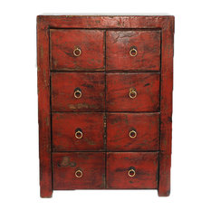 50 Most Por Asian Red Dressers And Chests For 2018 Houzz Design Mix Furniture Red Lacquer Side Cabinet Dressers