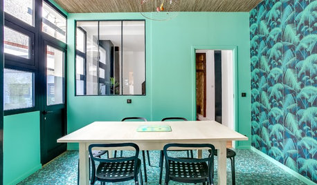 Couleur d'été : Le vert piscine rafraîchit les intérieurs