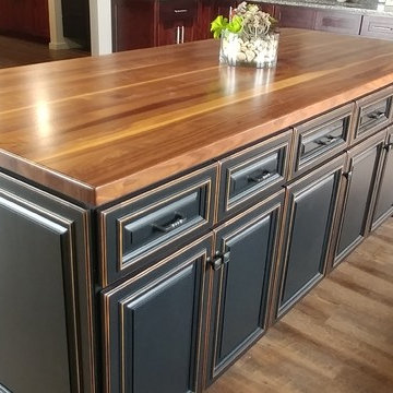 Our Boos Butcher Block Walnut Island Top