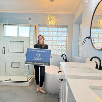 Casey & Tom's Master Bathroom Remodeling