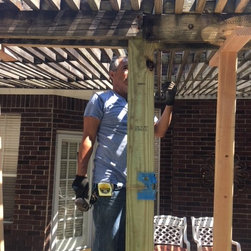 Pergola Posts Repairs - Pergolas