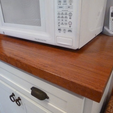 Custom santos mahogany wood countertops