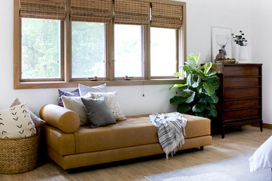 Inspiration for a mid-century modern bedroom remodel in Vancouver