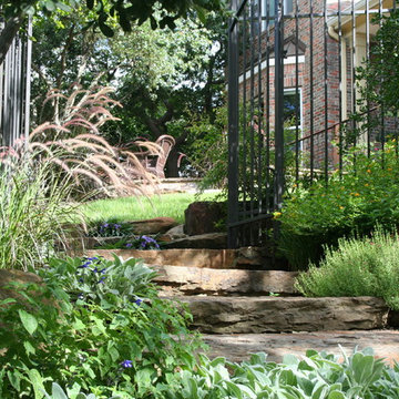Traditional garden in Northwest Hills