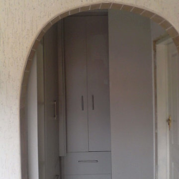 Built in cupboards