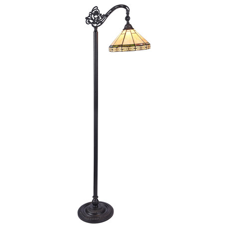 Belle 1-Light Reading Floor Lamp 11"