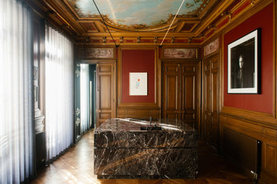 Inspiration pour une cuisine traditionnelle.