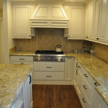 Fire Remodel Kitchen Granite
