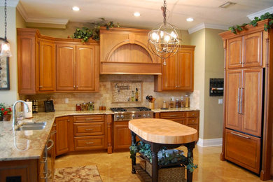 Kitchen - craftsman kitchen idea in Tampa