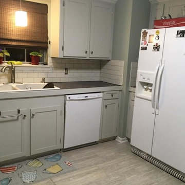 Inexpensive Starter Home Kitchen Update - DIY