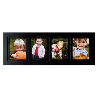 8x10 Wood Collage Picture Frame - 4 Openings