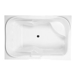 Siesta 72x48 Soaker - MTI - Bathtubs