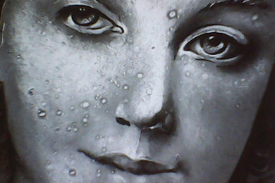 Pictorial Painted Stained Glass, Portraits and more