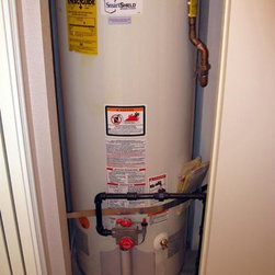 Hot Water Tank Closet - Storage And Organization