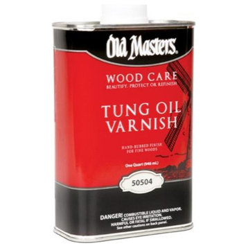 Old Masters 50504 Tung Oil Varnish, 1 Qt