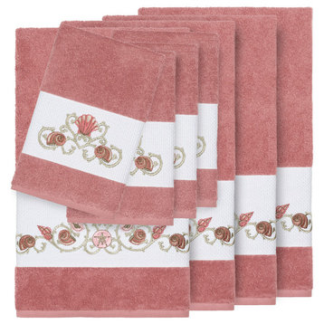 Bella 8 Piece Embellished Towel Set