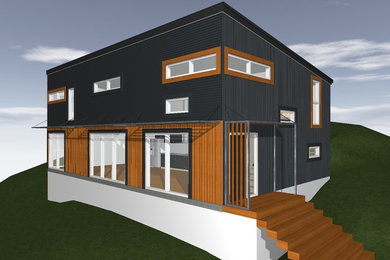 Small affordable energy efficient house design