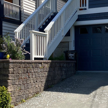 Deck Stair Installation