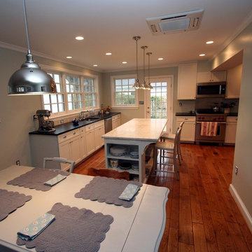 Quaint Kitchen Addition with Screened Porch