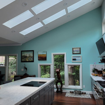 Multi-level addition & kitchen expansion