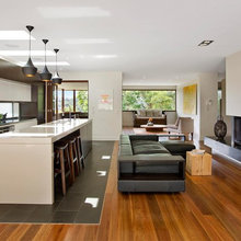 Distance between kitchen and lounge
