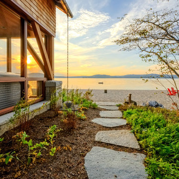 Lakeside Stepping Stone Path