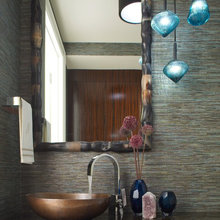 Upper powder room
